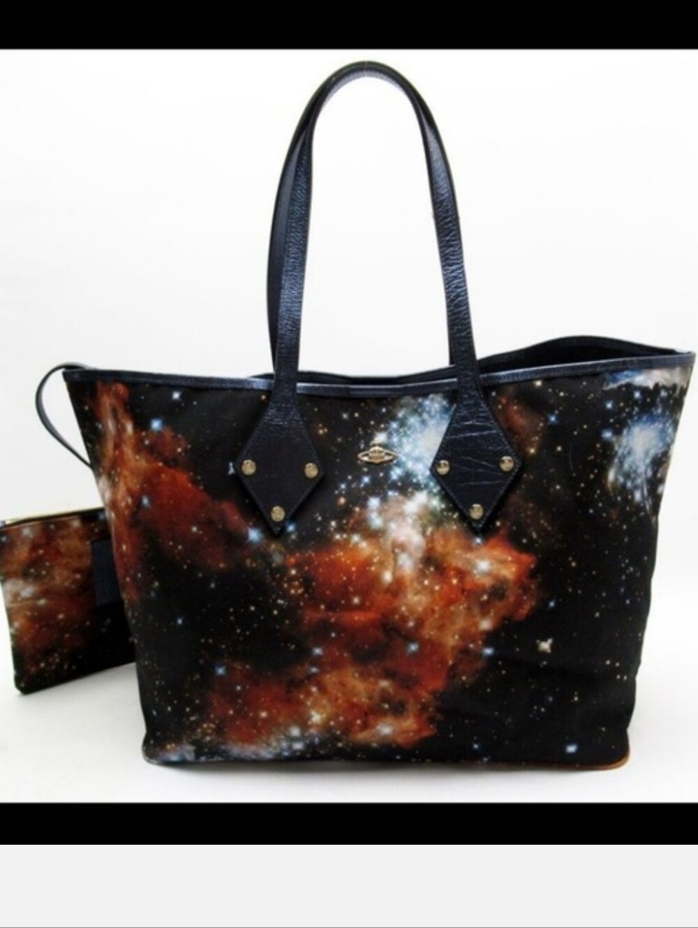Vivienne Westwood canvas tote bag and pouch RARE Collectible